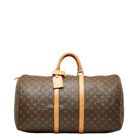 Louis Vuitton Monogram Keepall 55 Boston Bag M41424 - Picture 1 of 12